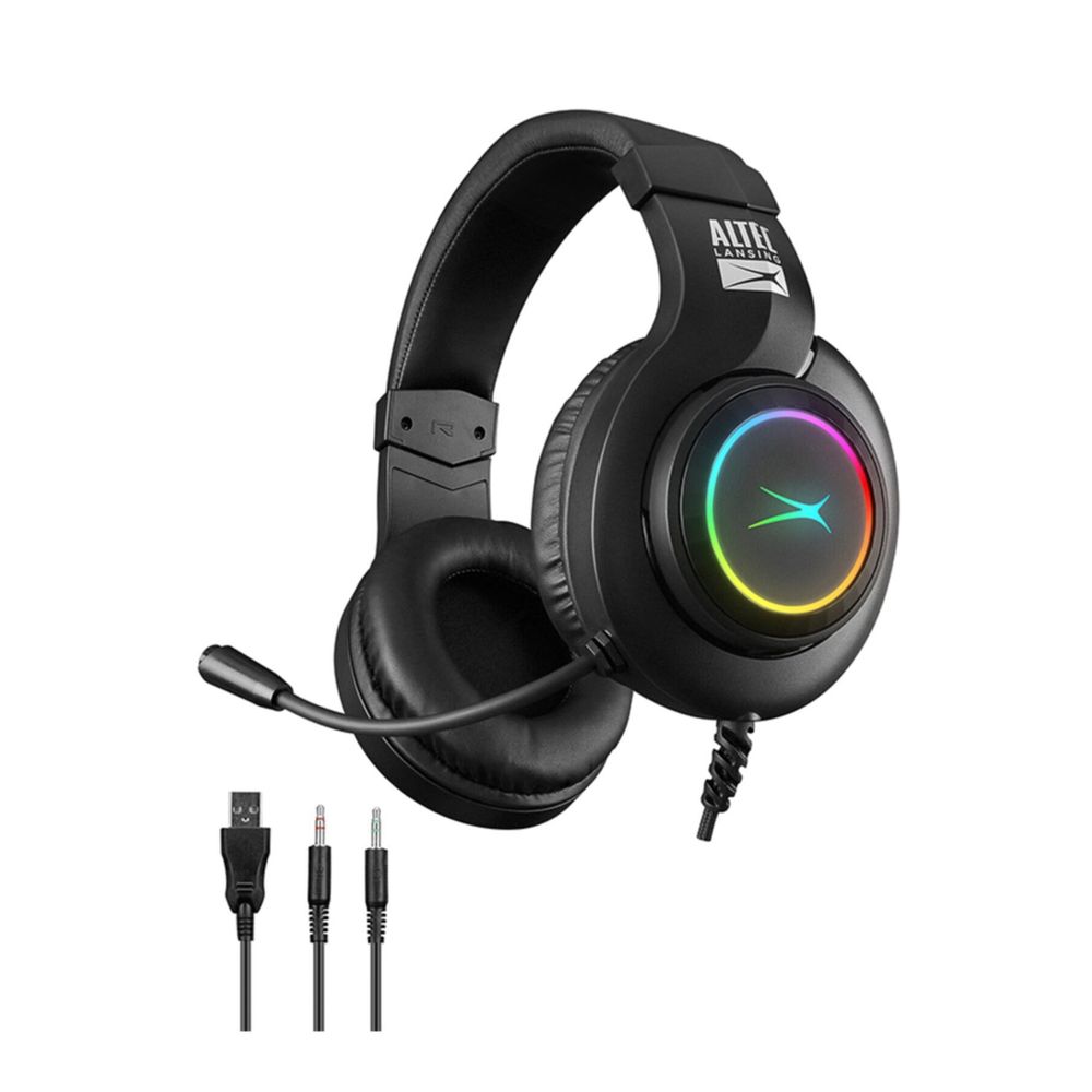 Altec Lansing ALGH9602 Rainbow Siyah Ledli Gaming Kulaklık