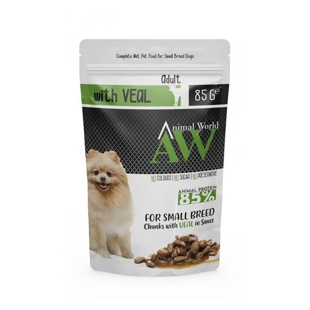 Animal World 85 gr Dana Etli Küçük Irk Köpek Maması Fiyatları