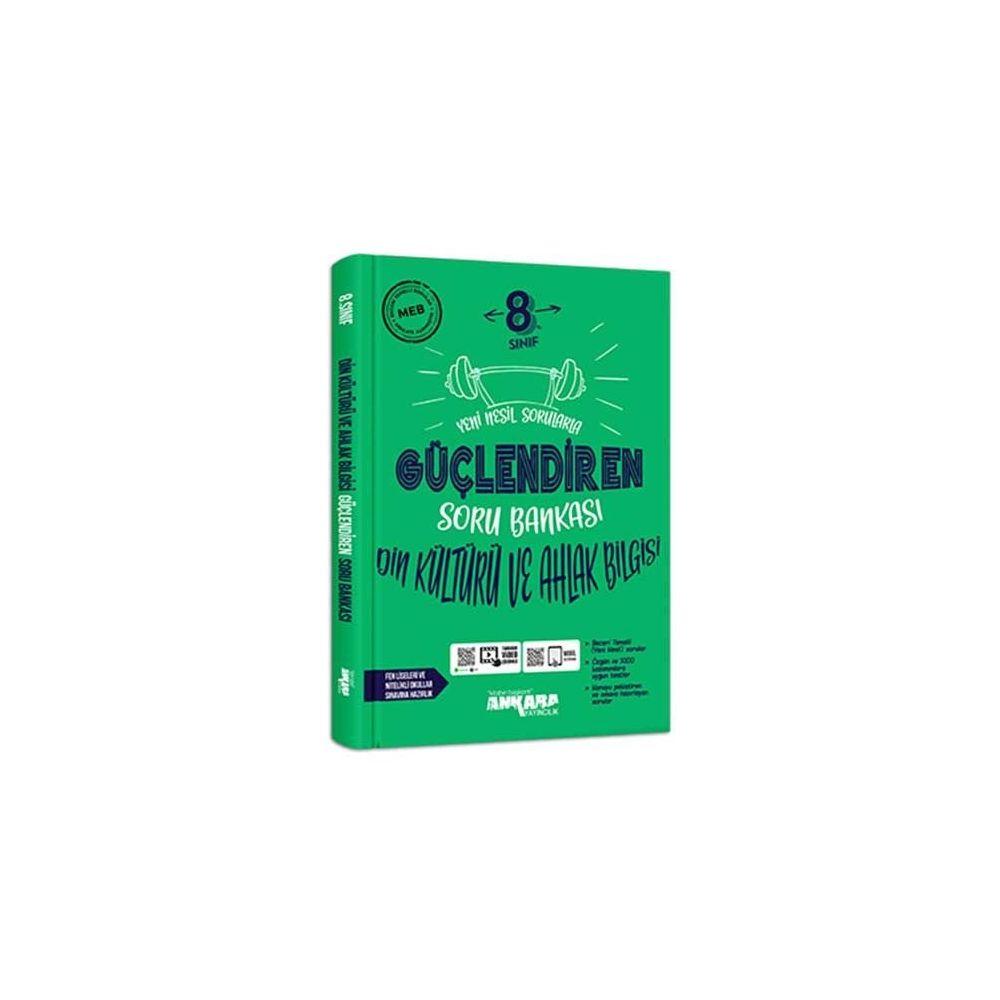 Ankara Yayincilik 8 Sinif Din Kulturu Ve Ahlak Bilgisi Guclendiren Soru Bankasi Fiyatlari