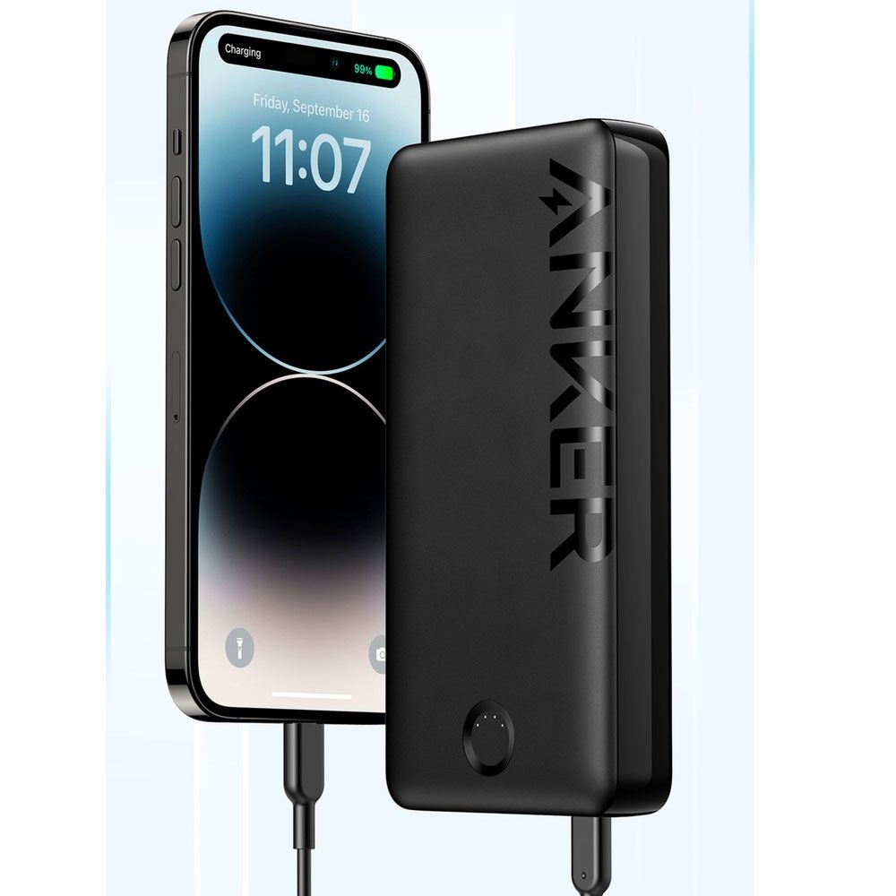 Anker A1286 325 20000 mAh Powercore 20K II 15 W Taşınabilir Siyah