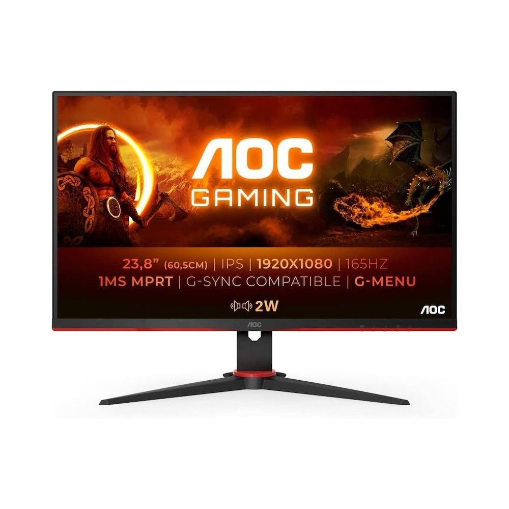 AOC 24G2SPAE/BK 23.8 inç 165Hz 1ms Oyuncu Monitörü