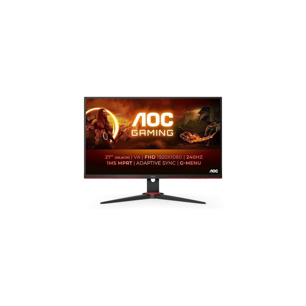 AOC 27G2ZNE/BK 27 inç 240Hz 1ms Oyuncu Monitörü