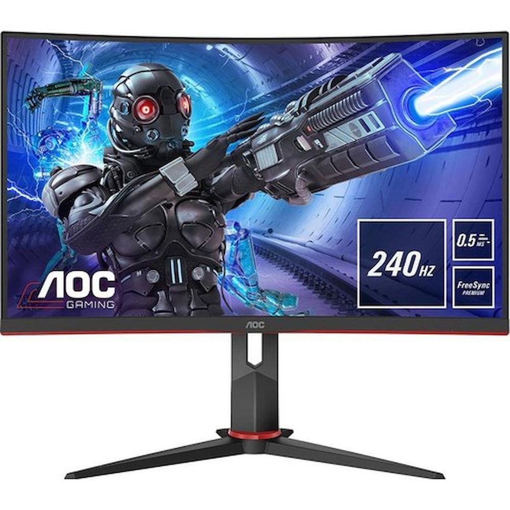 AOC C27G2ZE/BK 27 inç 240Hz 0.5ms Curved Monitör Outlet - Teşhir