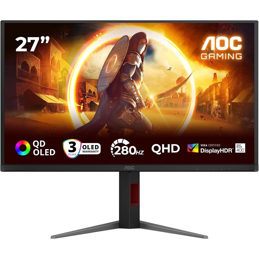 AOC Q27G4ZD 27 inç 280Hz 0.03ms QD-OLED Pivot Oyuncu Monitörü