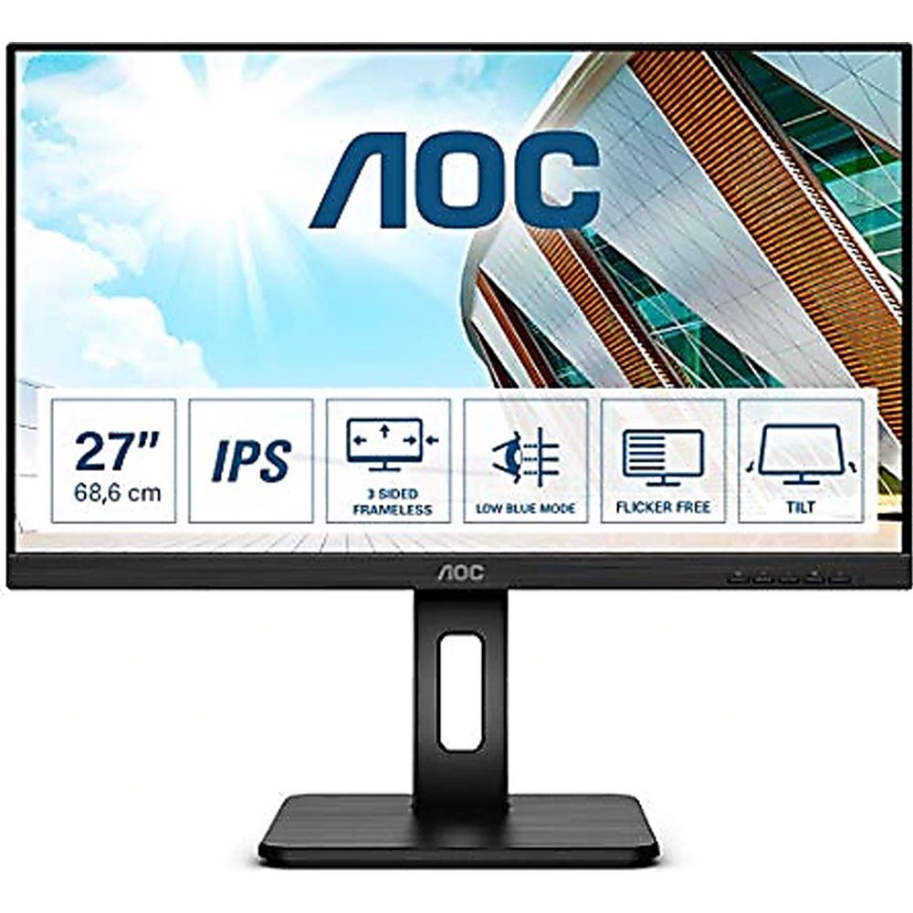 AOC Q27P2Q 27 inç Siyah Monitör