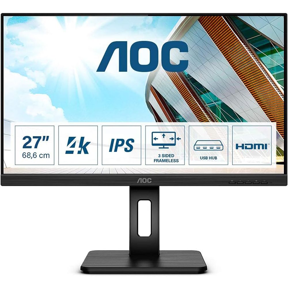 AOC U27P2 27 inç 60Hz 4ms 4K Monitör