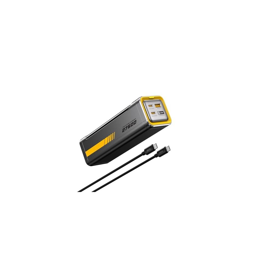 Aohi Starship 27.600 mAh 240w Pd3.1 Akıllı Dijital Göstergeli Siyah Powerbank