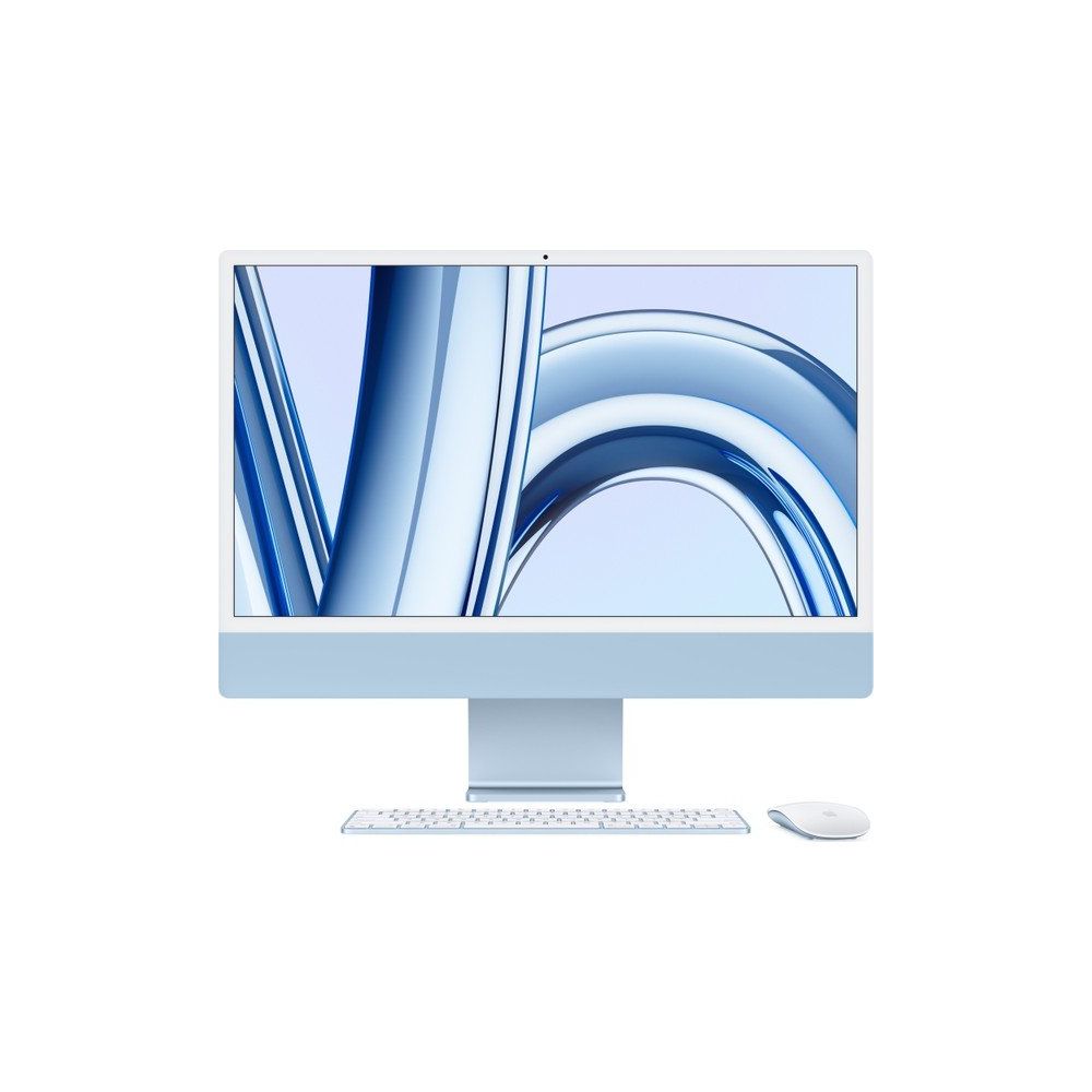 【美品】Apple iMac M3 8GB 256GB 純正キーボードマウス付き Apple iMac M3 8CPU 10GPU 8GB RAM 256GB SSD macOS 24 inç All in One