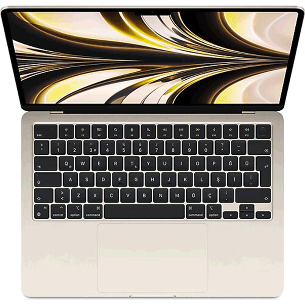 Apple MacBook Air M2 8CPU 8GPU 8GB RAM 256GB SSD macOS 13.6 inç