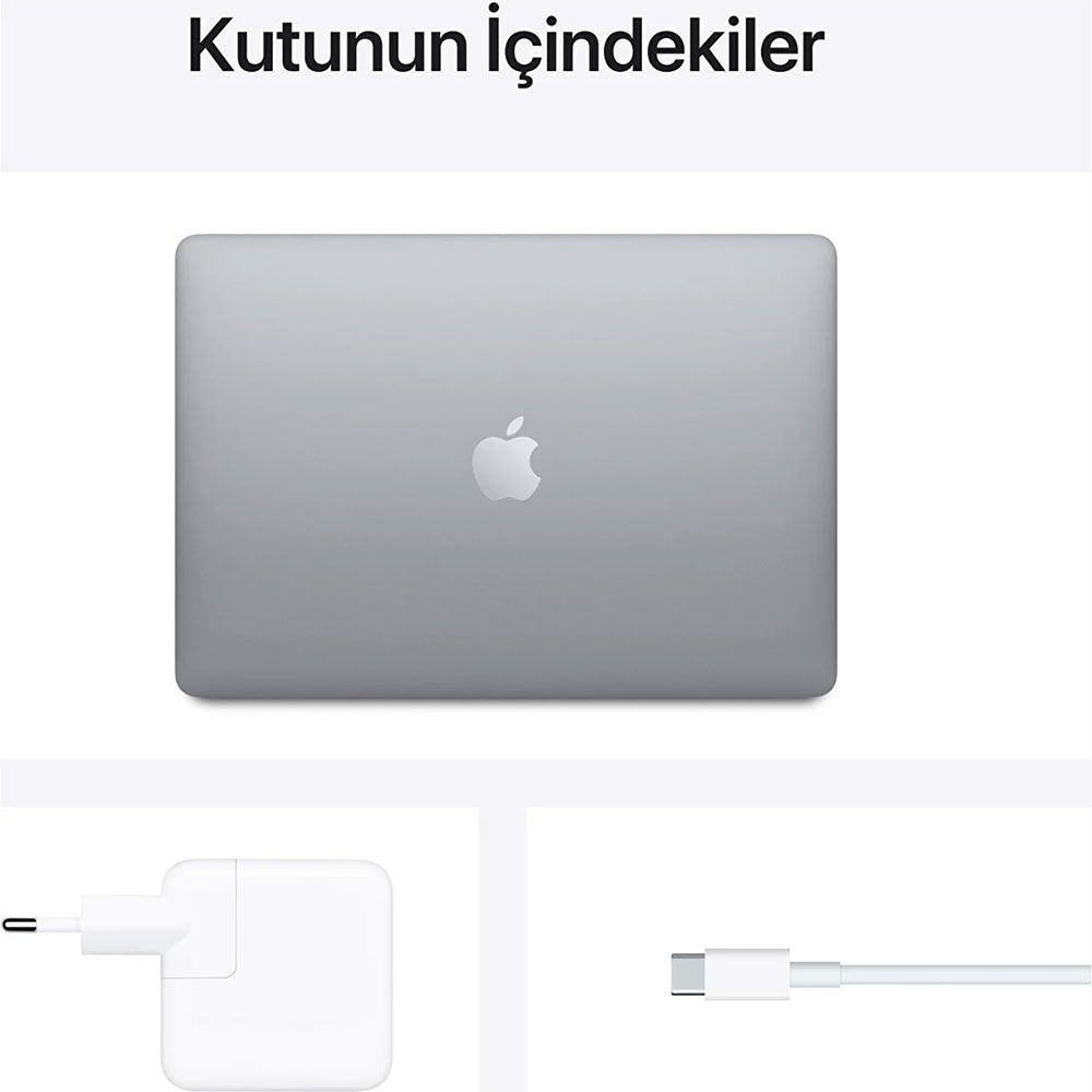 Apple Macbook Air MGN63TU-A M1 8GB Ram 256GB macOS 13 inç Uzay