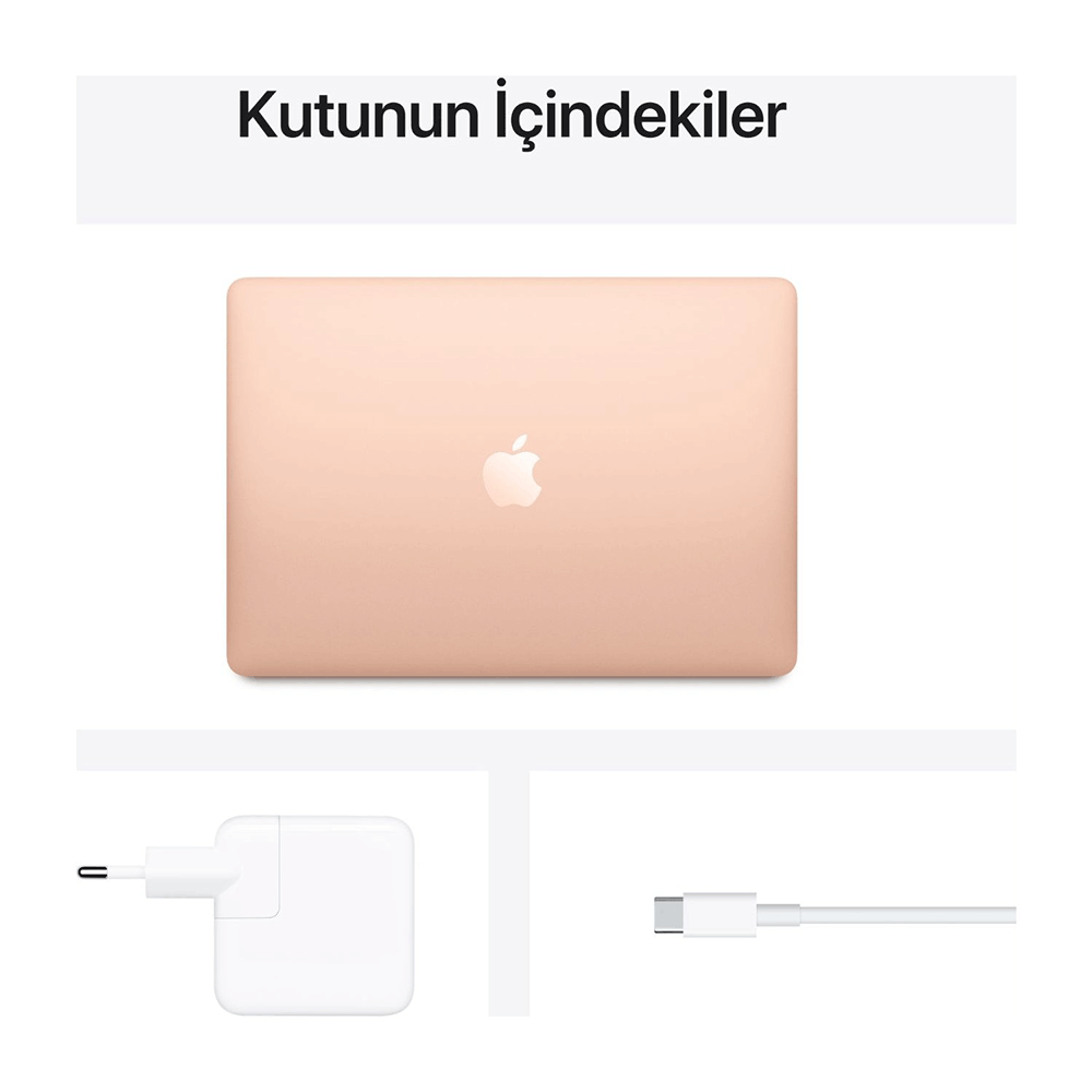Apple Macbook Air MGND3TU-A M1 8GB Ram 256GB macOS 13 inç Altın