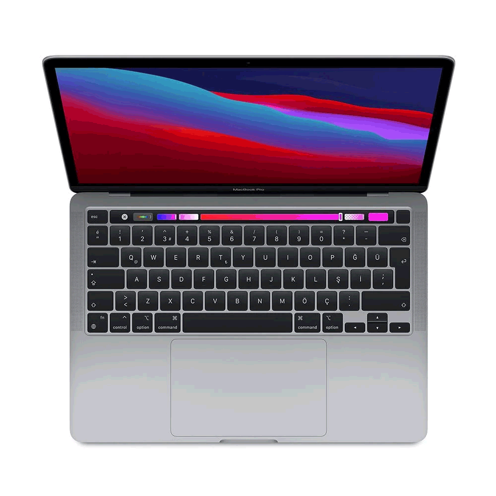 Apple Macbook Pro MYD82TU-A M1 8GB Ram 256GB SSD macOS 13 inç Uzay