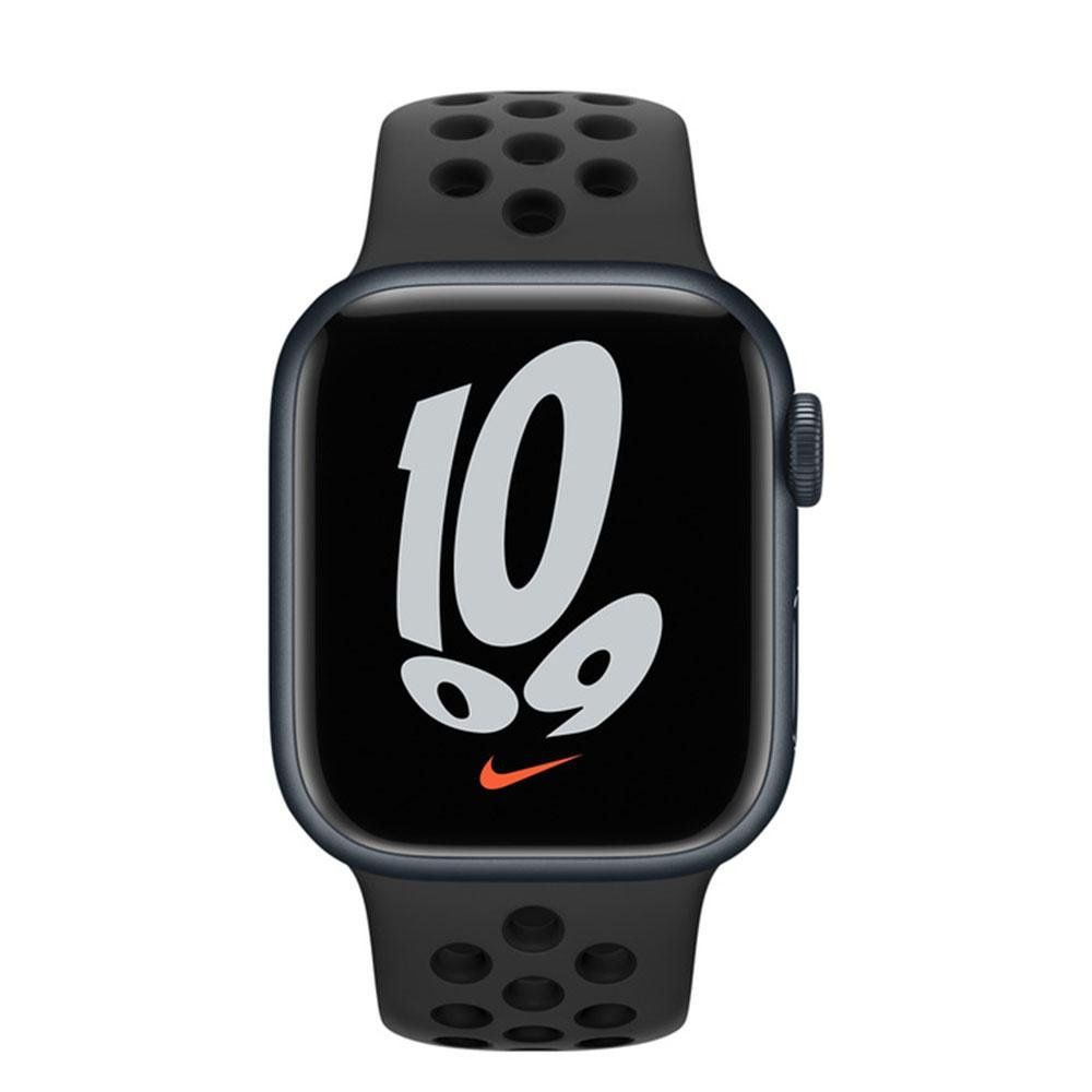 Apple Watch Nike Series 7 41 mm Gece Yarısı Alüminyum Kasa Akıllı Saat