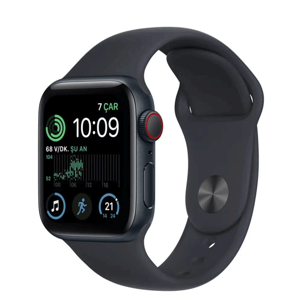 Apple Watch SE 2022 GPS Cellular 40 mm Gece Yar s Aluminyum Kasa Ak ll Saat Fiyatlar