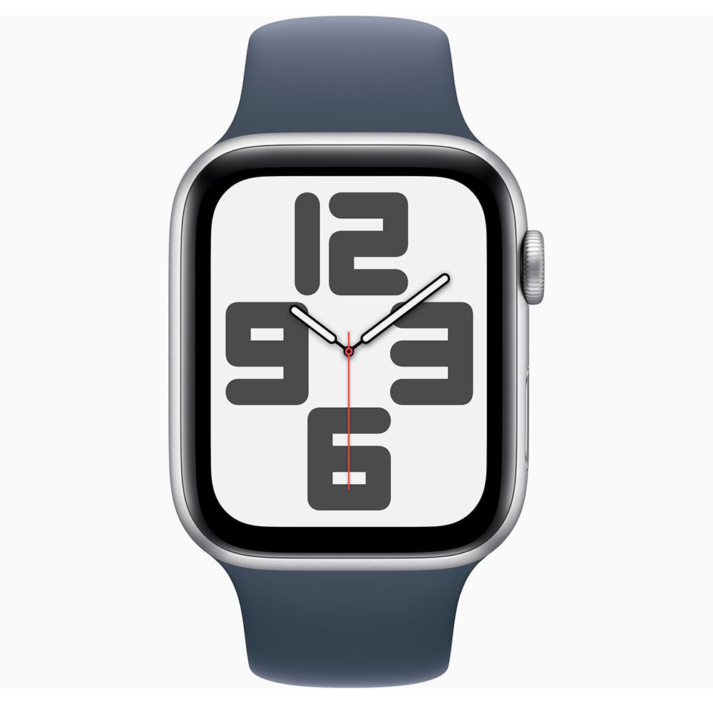 Apple Watch SE 2023 44 mm Gps + Cellular Gümüş Alüminyum Kasa Spor Kordon Akıllı Saat