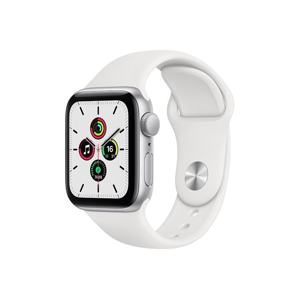 Apple Watch SE MYDM2TU/A 40mm GPS Alüminyum Kasa Gümüş Beyaz Akıllı Saat Teşhir- Outlet