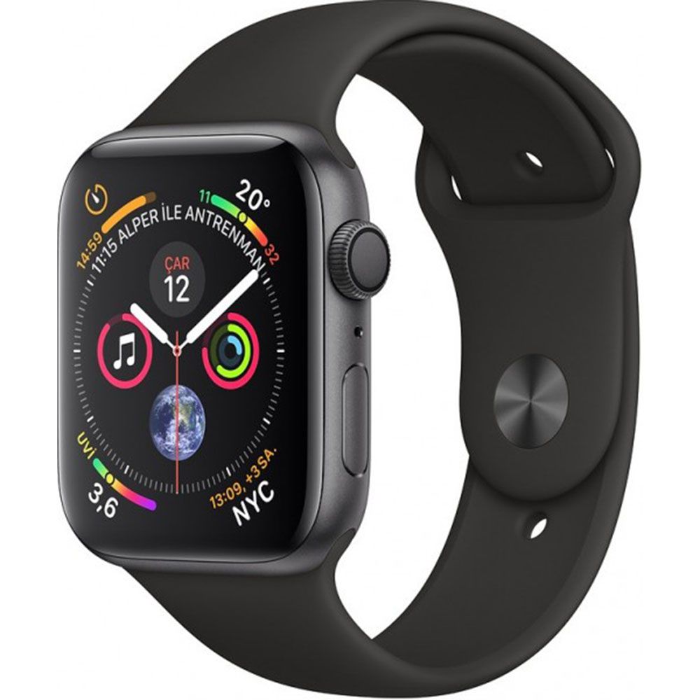 Apple Watch Seri 4 MU6D2TU/A 44mm Alüminyum Kasa Uzay Grisi Akıllı