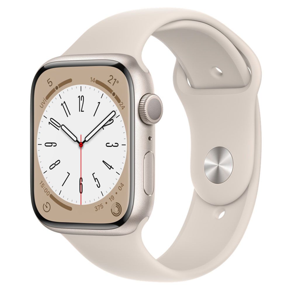 Apple Watch Series 8 41 mm Yıldız Işığı Alüminyum Kasa Akıllı Saat