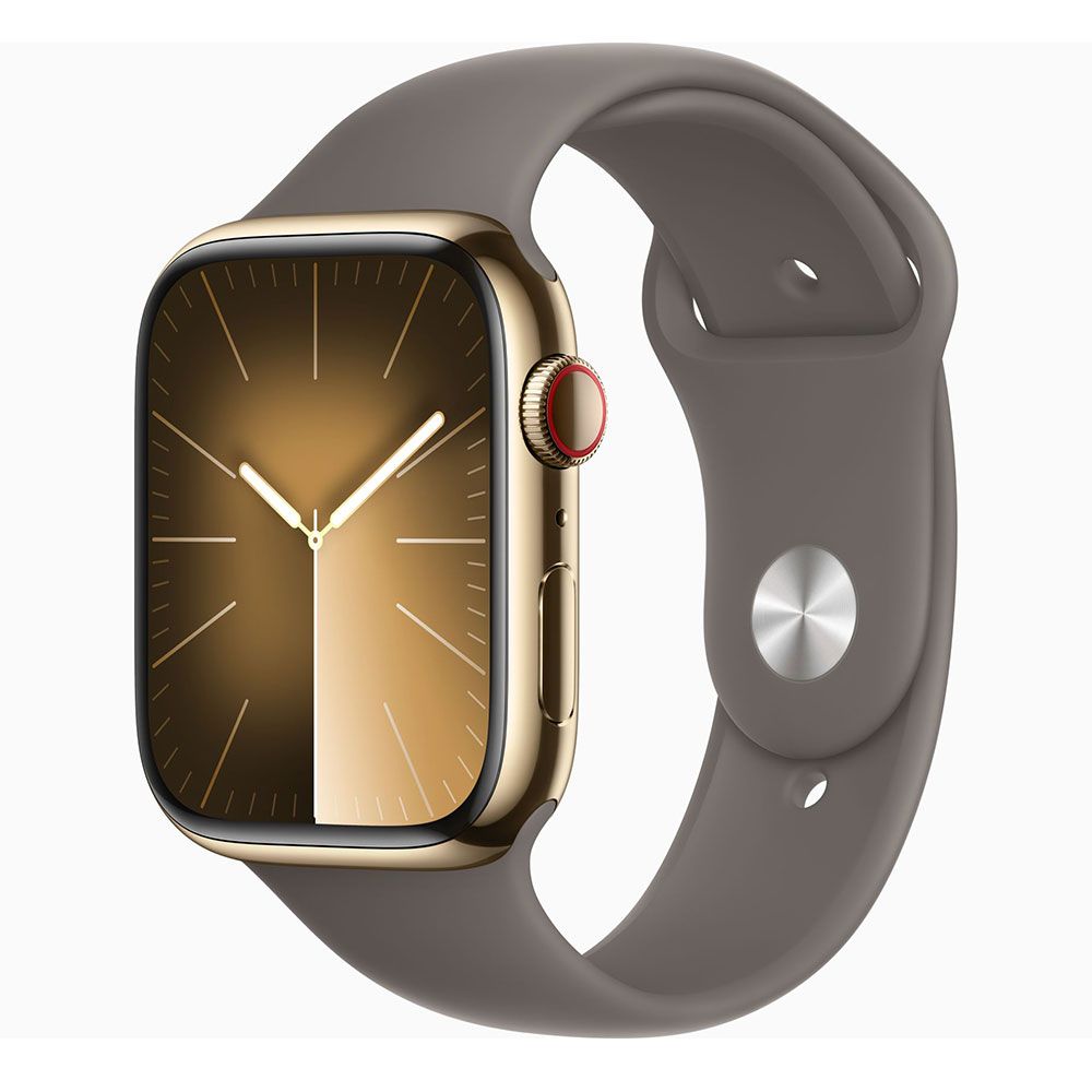 Apple Watch Series 9 41 mm Gps + Cellular Altın Paslanmaz Çelik