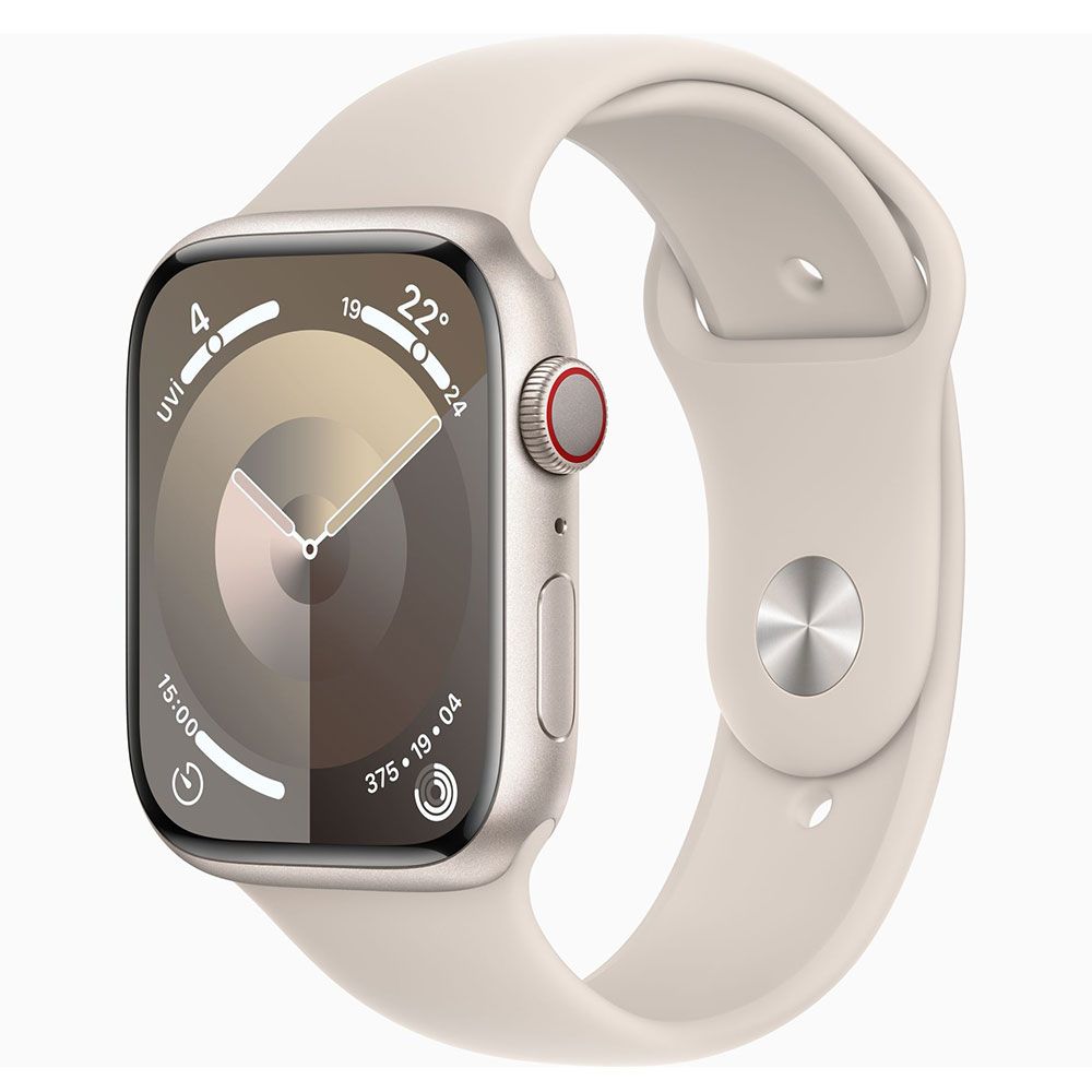 Apple Watch Series 9 41 mm Gps + Cellular Yıldız Işığı Alüminyum