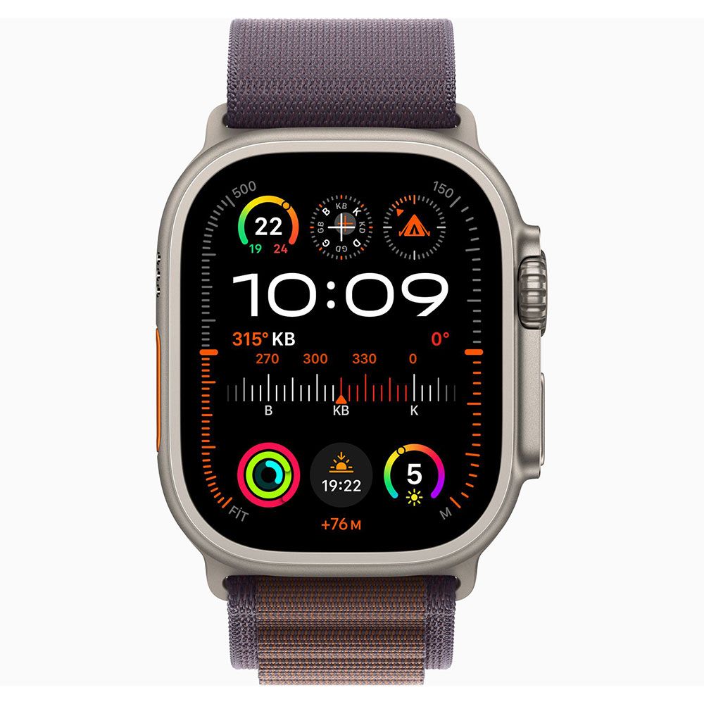 Apple Watch Ultra 2 49 mm Gps + Cellular Alpine Loop Titanyum Kasa Akıllı Saat