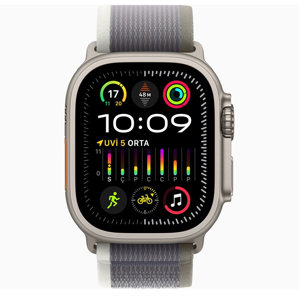 Apple Watch Ultra 2 49 mm Gps + Cellular Trail Loop Titanyum Kasa Akıllı Saat