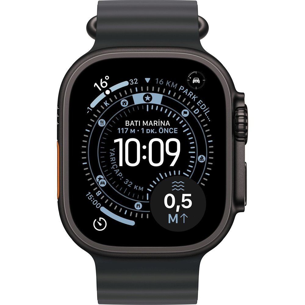 Apple Watch Ultra 3 GPS + Cellular 49 mm Natürel Titanyum Kasa