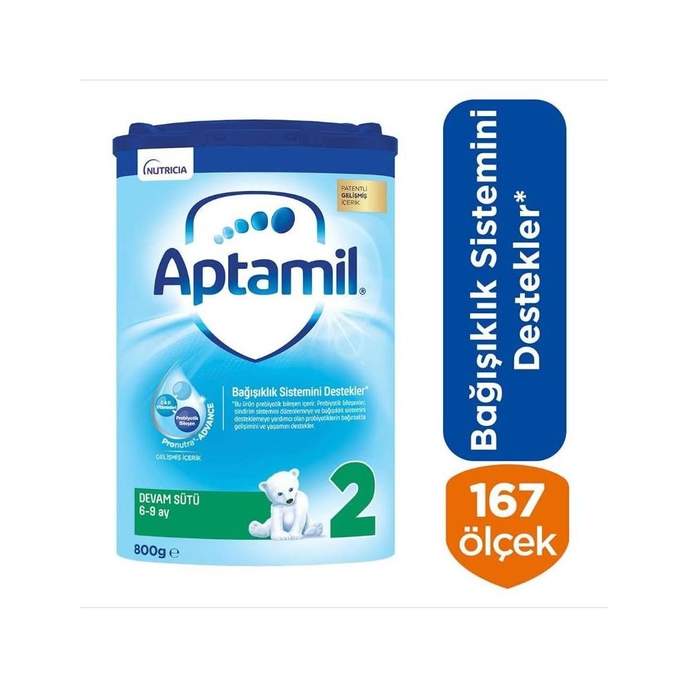 Aptamil No:2 800 gr Akıllı Kutu Mama Devam Sütü Fiyatları