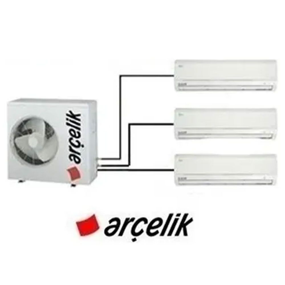 Arçelik ZM18103-9912 18000 BTU 1 Dış + 3 İç Ünite (9+9+12) Duvar