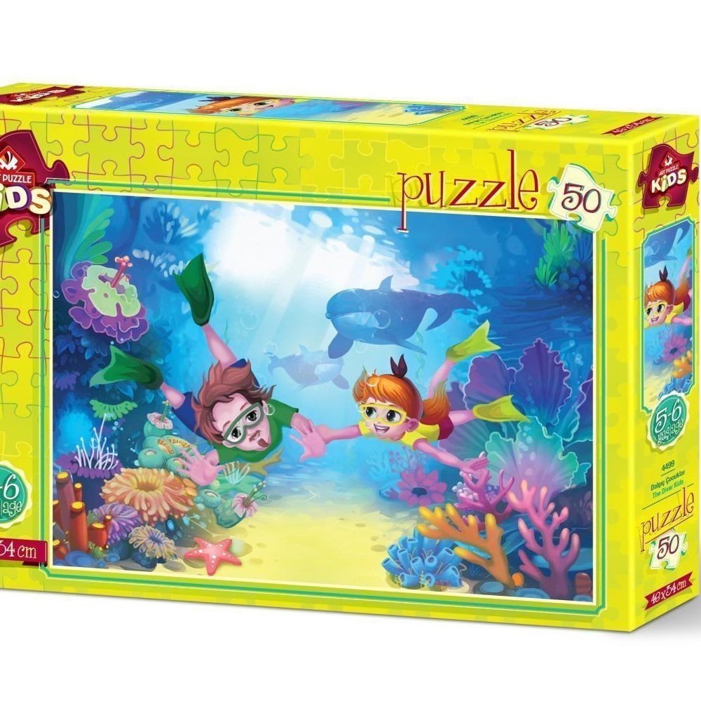Art Puzzle Dalgıç Çocuklar 50 Parça Puzzle Fiyatları