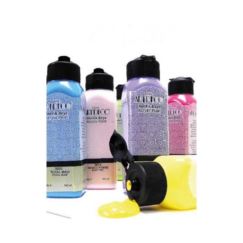 artdeco yonca yesili 140 ml akrilik boya fiyatlari