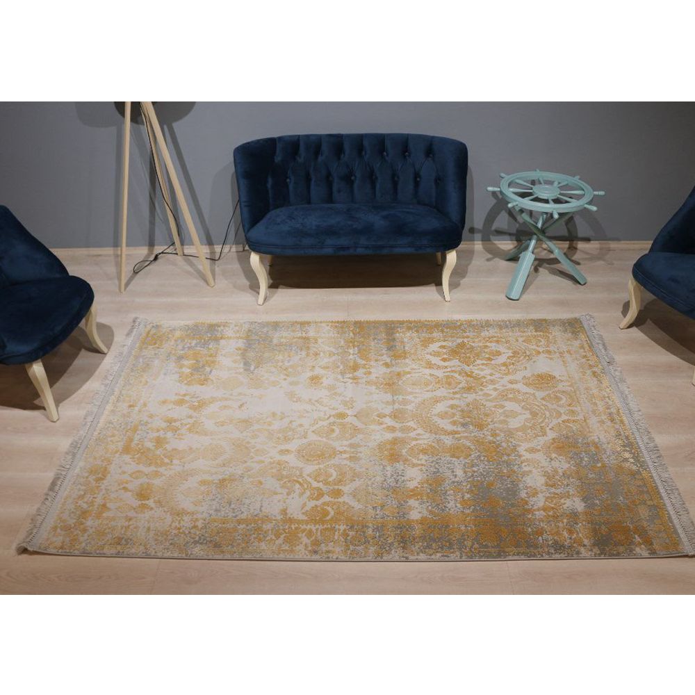 artemi s hali inspiration 650f gri gold 80x300 cm bambu hali fiyatlari