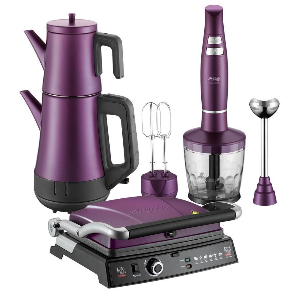 Aryıldız Mania Series Purple Elektrikli Çeyiz Seti Fiyatları ve