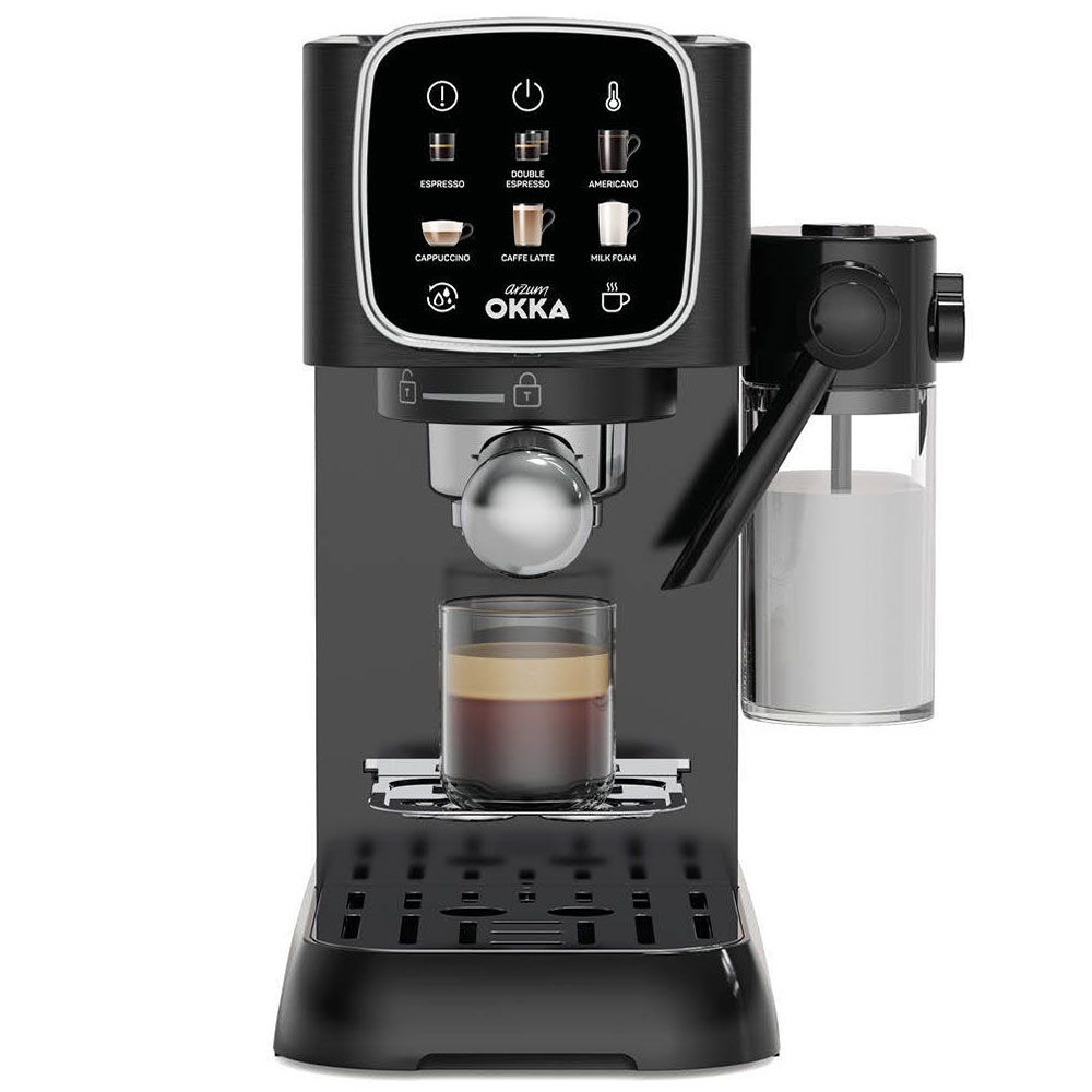 Arzum OK0032-05 Okka Espresso Solo M Krom Yarı Otomatik Espresso