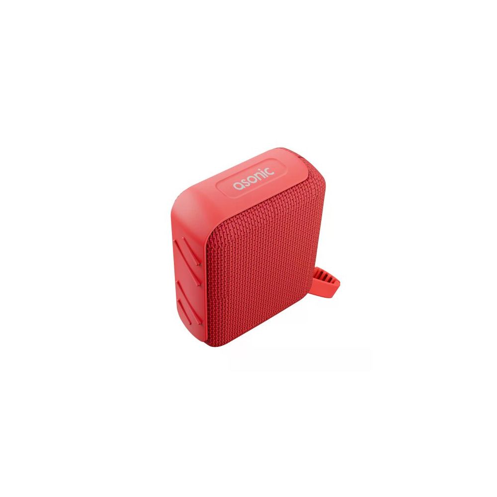 Asonic AS-03 5W BT-USB-TF-TWS 1200 mah Batarya V5.3 Kablosuz Taşınabilir Kırmızı Bluetooth Speaker