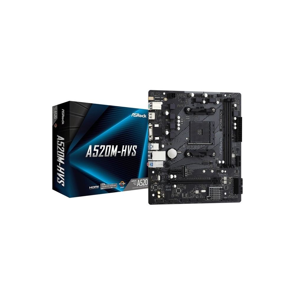 ASRock A520M-HVS AMD AM4 Anakart Fiyatları | Cimri