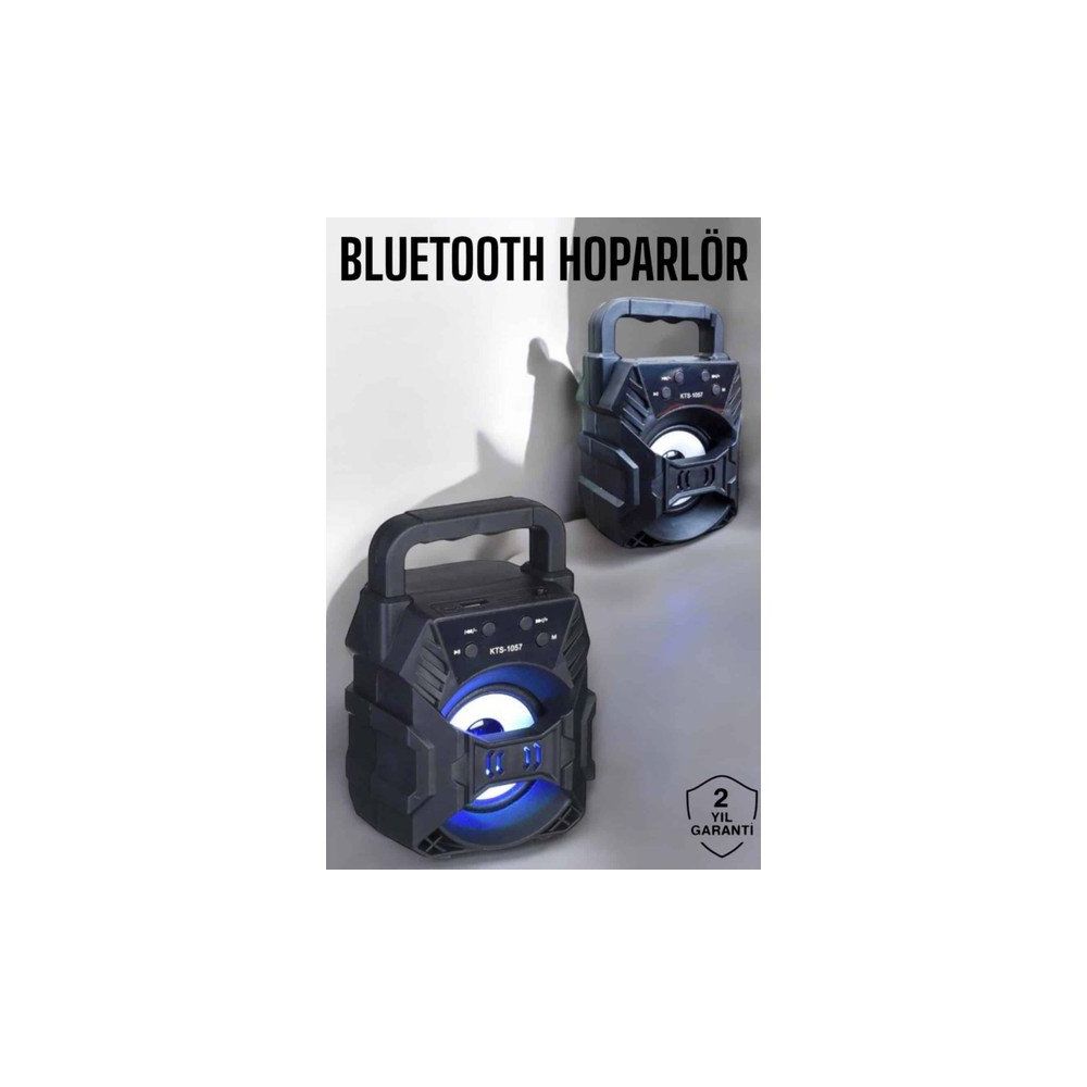 Astraltech Teknorod Taşınabilir LED Işıklı Uzun Pil Ömrü Bluetooth Hoparlör