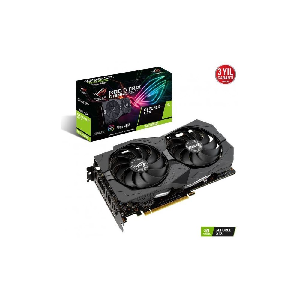 Asus Geforce Gtx 1650 Super Rog Strix Gtx1650s g Gaming 4gb Gddr6 128bit Dx12 Gaming Ekran Karti Fiyatlari