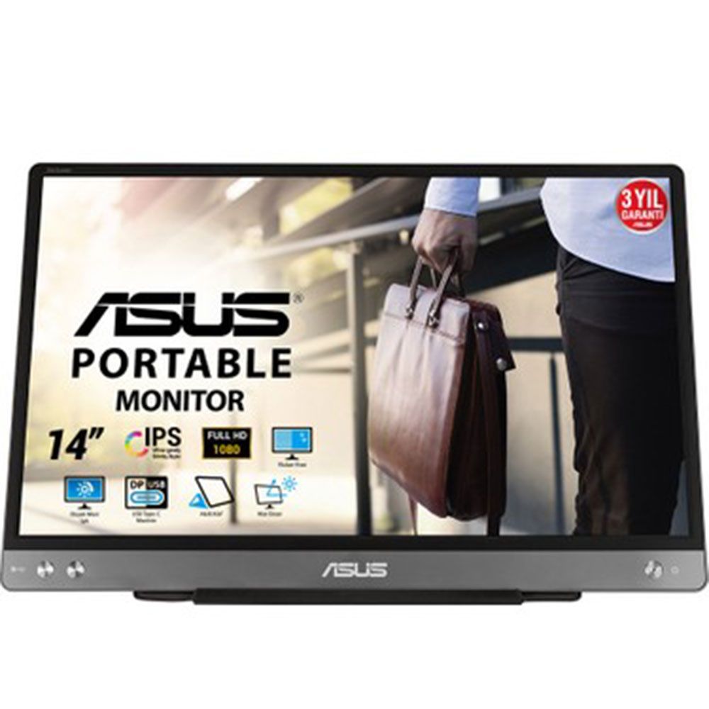 Asus MB14AC 14 inç 60Hz 5ms Monitör