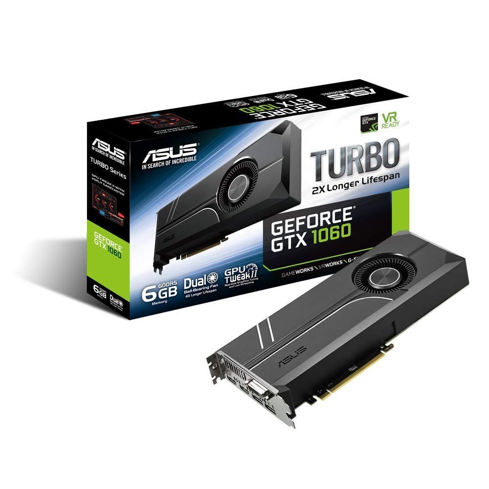 Asus Nvidia GeForce GTX 1060 6GB 192Bit TURBO-GTX1060-6G Ekran