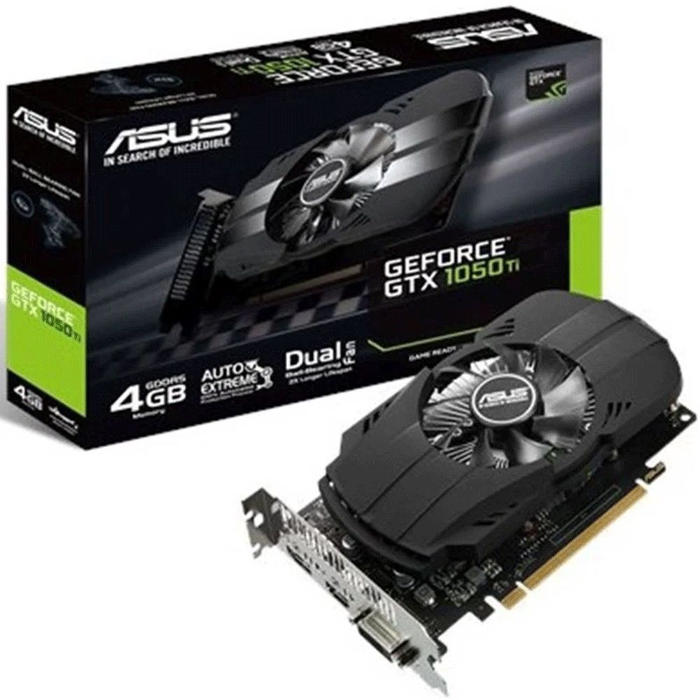 Asus Phoenix Nvidia GeForce GTX 1050 Ti 4GB 128Bit PH-GTX1050TI-4G