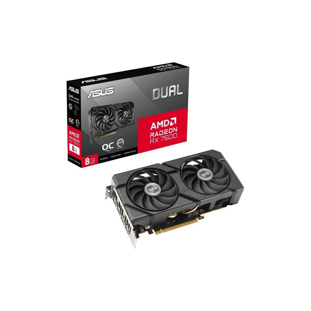 Asus Radeon RX 7600 Dual Evo OC 8GB GDDR6 Ekran Kartı Fiyatları