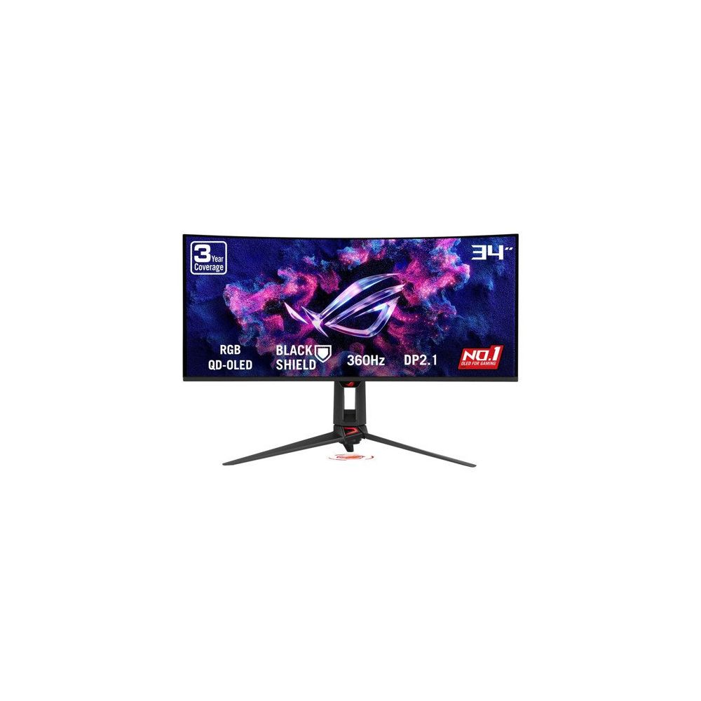 Asus ROG Swift PG34WCDN 34 inç 360Hz 0.03ms QD-OLED Curved Oyuncu