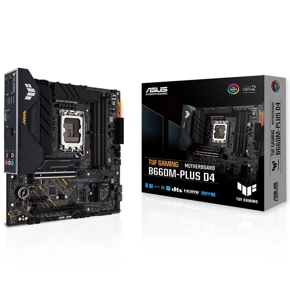 Asus TUF Gaming B660M-PLUS D4 Intel LGA1700 DDR4 Micro ATX Anakart