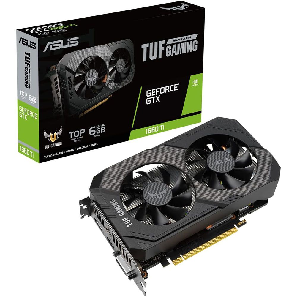 Asus TUF GeForce GTX 1660 Ti Evo Top Edition 6GB TUF-GTX1660TI-T6G