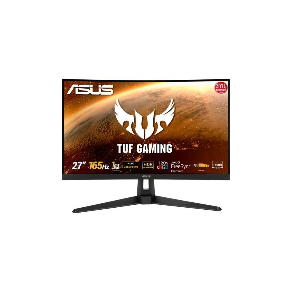 Asus VG27WQ1B 27 inç 165Hz 1ms Curved Monitör
