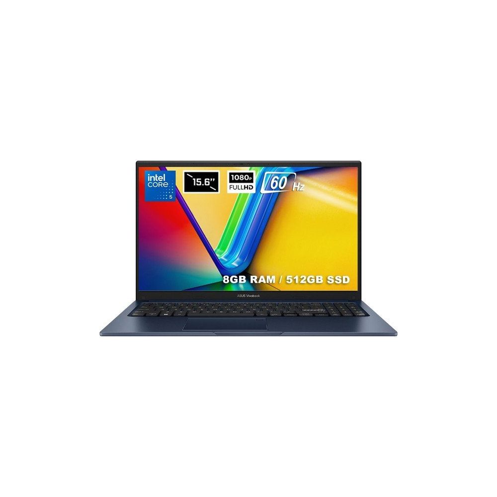 Asus Vivobook 15 X1504VA-BQ5386 Core 5 120U 8GB RAM 512GB SSD FreeDOS 15.6 inç Laptop