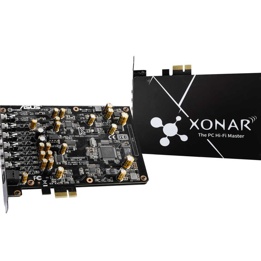 Звуковая карта pci e asus xonar. ASUS Xonar AE 7.1. ASUS PCI-E Xonar AE 7.1.