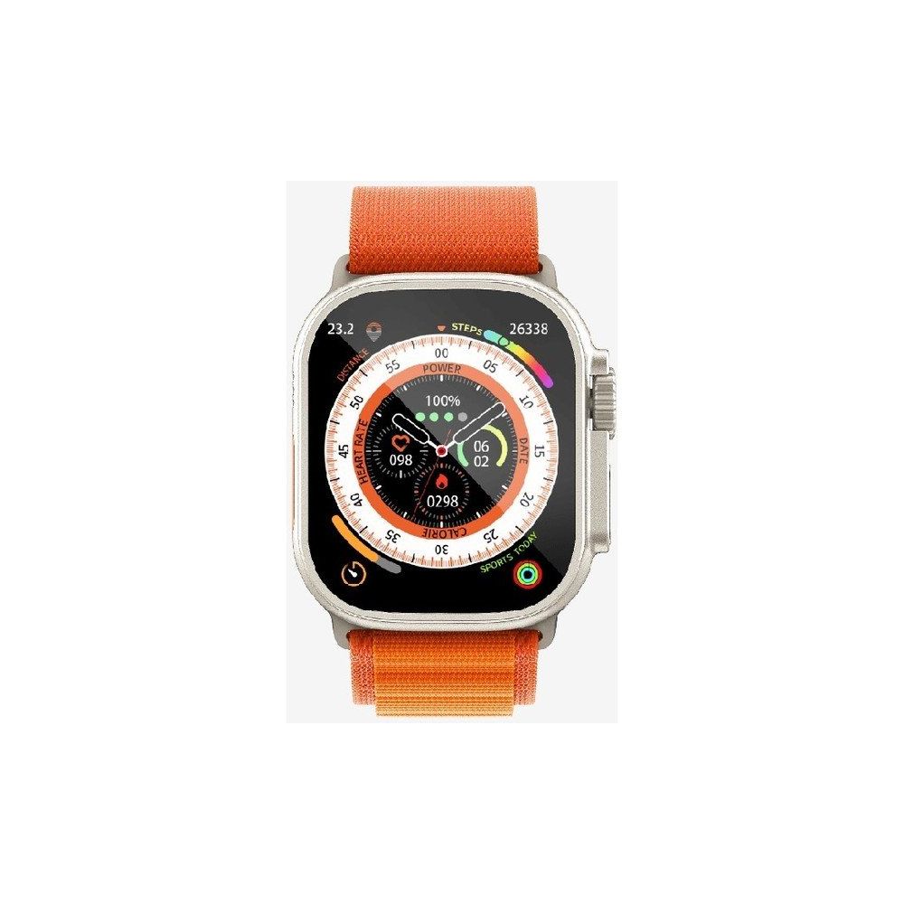 AteşTech S90 Premium Lt Watch Turuncu Akıllı Saat