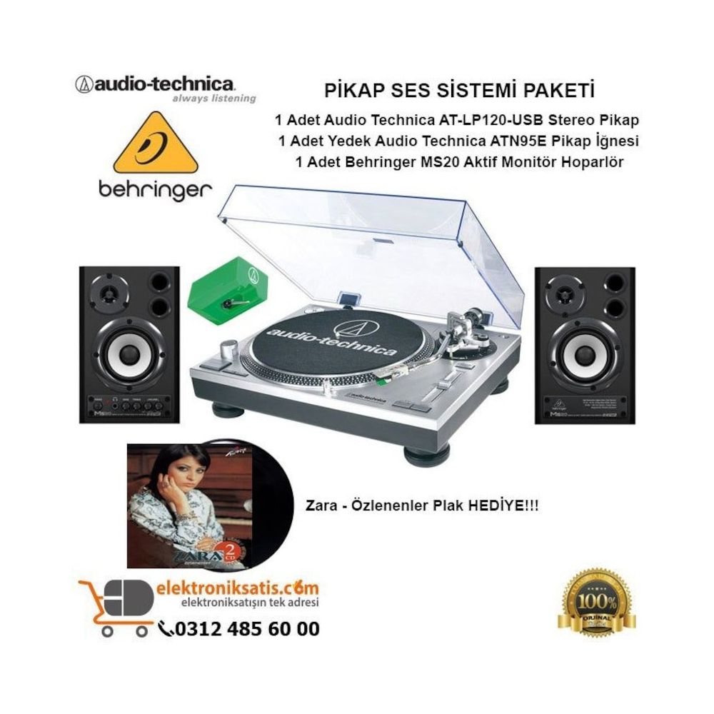 Audio Technica AT-LP120 USB Pikap Fiyatları | Cimri